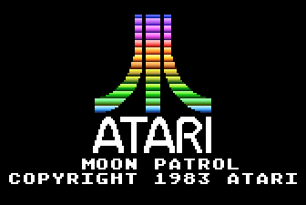 Moon Patrol screenshot 3 for Atari 5200